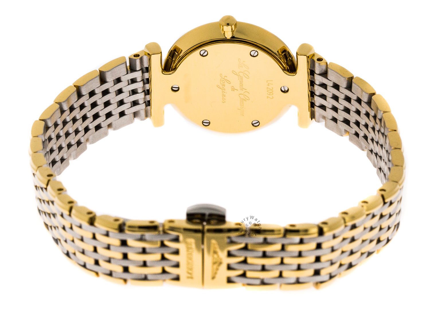 Longines La Grande Classique de Longines Gold Dial Two Tone Steel Strap Watch for Women - L4.209.2.31.7