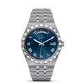 Tudor Royal Automatic Blue Dial Silver Steel Strap Watch for Men - M28600-0005