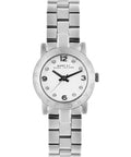 Marc Jacobs Mini Amy White Dial Silver Steel Strap Watch for Women - MBM3055