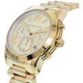 Michael Kors Cooper Gold Dial Gold Steel Strap Watch for Women - MK6274