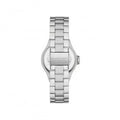 Michael Kors Lennox Three Hand Silver Dial Silver Steel Strap Watch For Women - MK7280