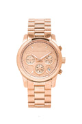 Michael Kors Cooper Rose Gold Rose Gold Steel Strap Watch for Women - MK6275
