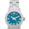 Marc Jacobs Amy Blue Dial Silver Steel Strap Watch for Women - MBM3274