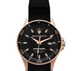Maserati SFIDA Automatic Black Dial Black Rubber Strap Watch For Men - R8821140001