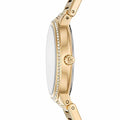 Michael Kors Gabbi Crystals Gold Dial Gold Steel Strap Watch For Women - MK3985