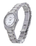 Omega Seamaster Aqua Terra Quartz Diamonds Mother of Pearl Dial Silver Steel Strap Watch for Women - 220.10.28.60.55.001
