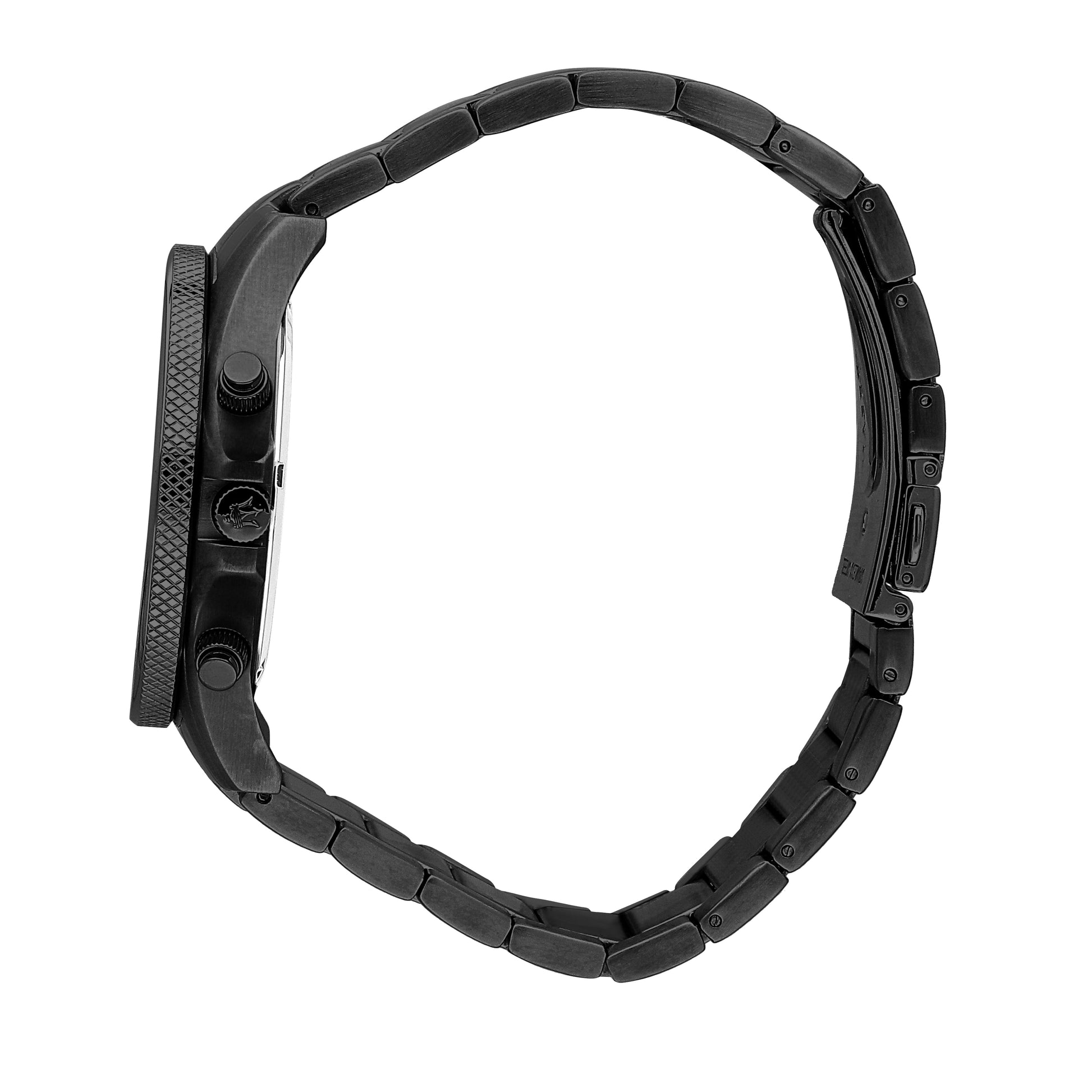 Maserati SFIDA Chronograph Black Dial Black Steel Strap Watch For Men - R8873640011