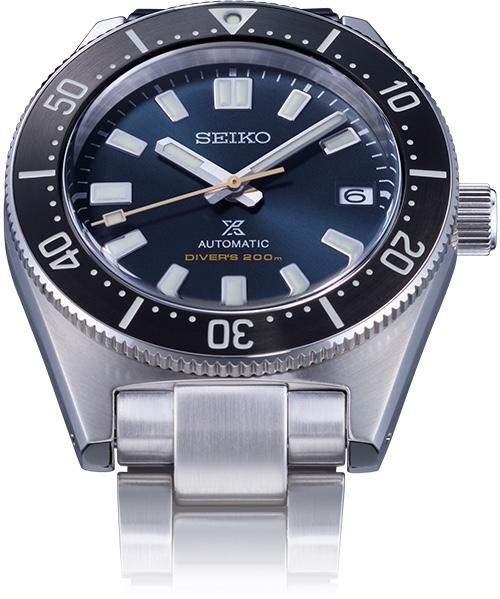 Seiko Prospex Automatic 1965 Dive 55th Anniversary Limited Edtion Blue Dial Silver Steel Strap Watch For Men - SPB149J1