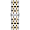 Tissot Classic Dream Lady Gold Dial Two Tone Steel Strap Watch For Women - T129.210.22.263.00
