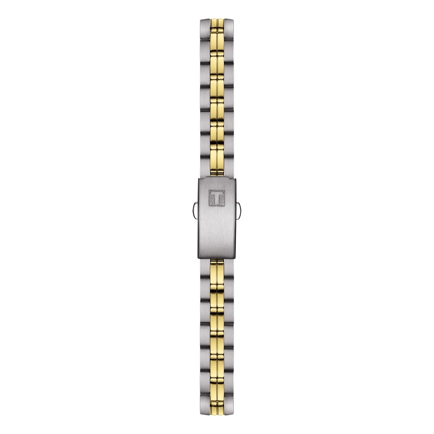 Tissot T Classic PR100 White Dial Two Tone Steel Strap Watch For Women - T049.210.22.032.00