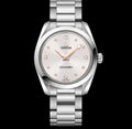 Omega Seamaster Aqua Terra Quartz Diamond Silver Dial Silver Steel Strap Watch for Women - 220.10.28.60.54.001