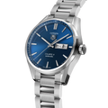 Tag Heuer Carrera Automatic Blue Dial Silver Steel Strap Watch for Men - WAR201E.BA0723