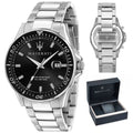 Maserati SFIDA Quartz Black Dial Stainless Steel Watch For Men - R8853140002