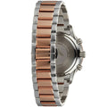 Emporio Armani Giovanni Chronograph Quartz White Dial Two Tone Steel Strap Watch For Men - AR11209