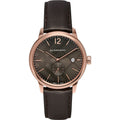 Burberry The Classic Brown Dial Brown Leather Strap Watch for Men - BU10012