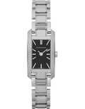 Burberry Heritage Black Dial Silver Steel Strap Watch For Women - BU9601