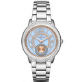 Michael Kors Madelyn Quartz Blue Dial Silver Steel Strap Watch For Women - MK6286