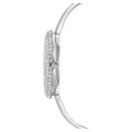 Swarovski Crystal Rose Silver Dial Silver Steel Strap Watch for Women - 5483853