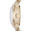 Marc Jacobs Amy Dinky White Dial Gold Steel Strap Watch for Women - MBM3226