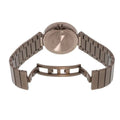 Gucci Interlocking G Quartz Brown Dial Brown Steel Strap Watch for Women - YA133317