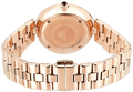 Emporio Armani Arianna Black Dial Rose Gold Stainless Steel Watch For Women - AR11197