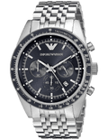 Emporio Armani Sportivo Chronograph Blue Stainless Steel Watch For Men - AR6072