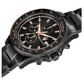 Maserati SFIDA Chronograph Black Dial Black Steel Strap Watch For Men - R8873640011