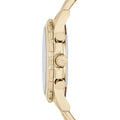 Fossil Dean Chronograph Champagne Dial Gold Steel Strap Watch for Men - FS4867
