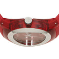 Gucci Sync XXL Quartz Red Dial Red Rubber Strap Unisex Watch - YA137103