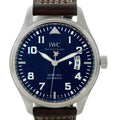 IWC Pilots Watch Mark XVII Edition Le Petit Prince Blue Dial Brown Leather Strap Watch for Men - IW326506