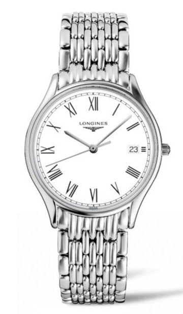 Longines Lyre White Dial Silver Stainless Steel Watch for Women - L4.259.4.11.6