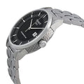 Tissot Luxury Powermatic 80 Black Dial Silver Steel Strap Watch for Men - T086.407.11.201.02