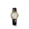 Longines Presence Automatic White Dial Black Watch for Women - L4.321.2.11.2