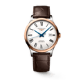 Longines Record Automatic Stainless Steel 18K Gold Watch for Men - L2.821.5.11.2