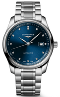 Longines Master Collection Automatic 40mm Blue Dial Silver Steel Strap Watch for Men - L2.793.4.97.6