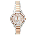 Michael Kors Madelyn Silver Dial Two Tone Steel Strap Watch for Women - MK6288