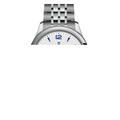 Tudor 1926 Automatic White Dial Silver Steel Strap Watch for Men - M91650-0005