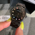 Marc Jacobs Baker Black Dial Black Steel Strap Watch for Women - MBM3425