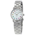 Marc Jacobs Baker Dexter White Dial Silver Steel Strap Watch for Women - MBM3423