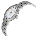 Marc Jacobs Baker Dexter White Dial Silver Steel Strap Watch for Women - MBM3423