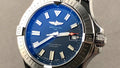 Breitling Avenger Automatic 43mm Blue Dial Blue Nylon Strap Watch for Men - A17318101C1X2