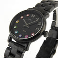 Marc Jacobs Baker Black Dial Black Steel Strap Watch for Women - MBM3425