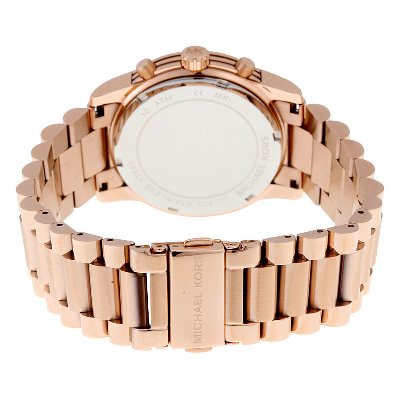 Michael Kors Cooper Rose Gold Rose Gold Steel Strap Watch for Women - MK6275