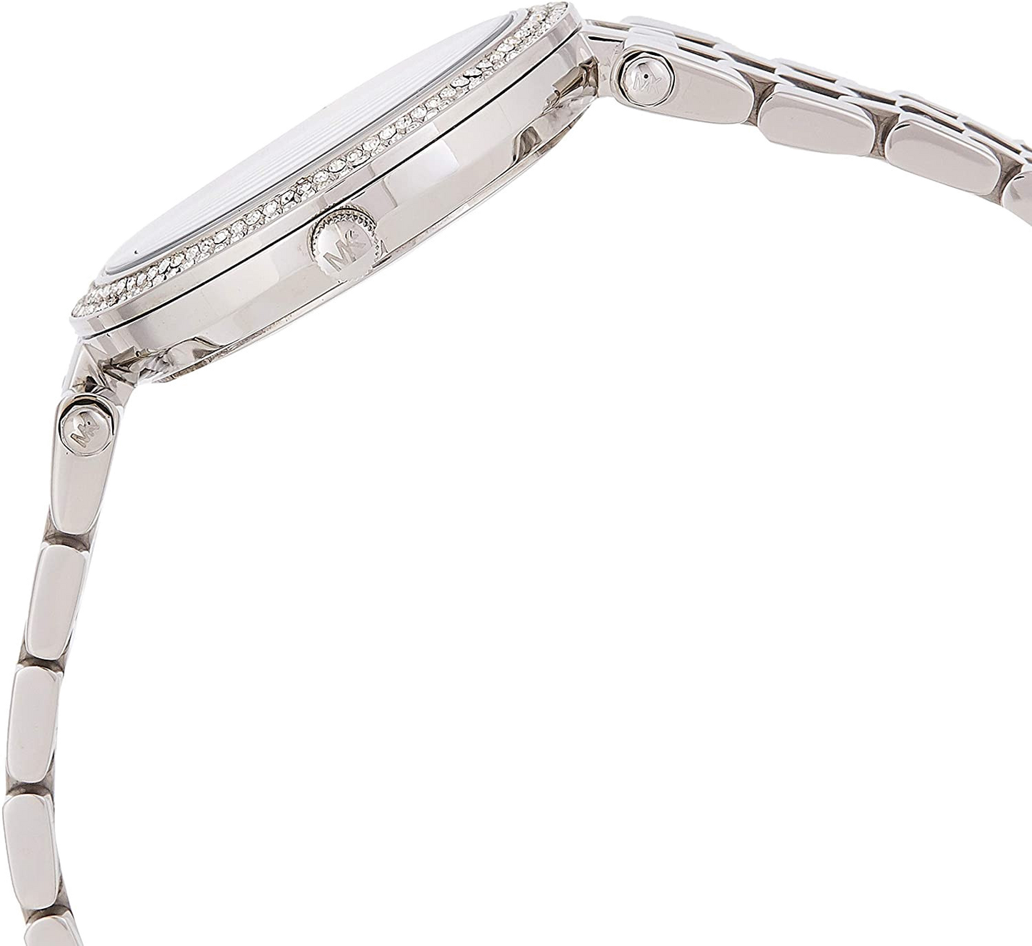 Michael Kors Darci Silver Dial Silver Steel Strap Watch for Women - MK3476
