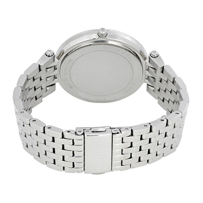 Michael Kors Darci Mother of Pearl Blue Dial Silver Steel Strap Watch for Women - MK3515