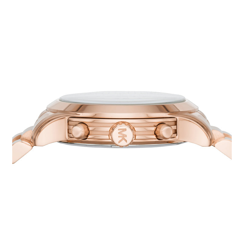 Michael Kors Cooper Rose Gold Rose Gold Steel Strap Watch for Women - MK6275