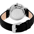 Daniel Wellington Classic Petite Reading Black Dial Black Leather Strap Watch For Women - DW00100235