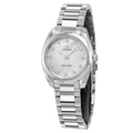 Omega Seamaster Aqua Terra Quartz Diamonds Mother of Pearl Dial Silver Steel Strap Watch for Women - 220.10.28.60.55.001