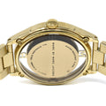 Marc Jacobs Marc Tether Transparent Gold Dial Gold Steel Strap Watch for Women - MBM3413