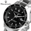 Maserati SFIDA Quartz Black Dial Stainless Steel Watch For Men - R8853140002